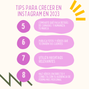 8 consejos para crecer de forma organica en instagram 2023-2
